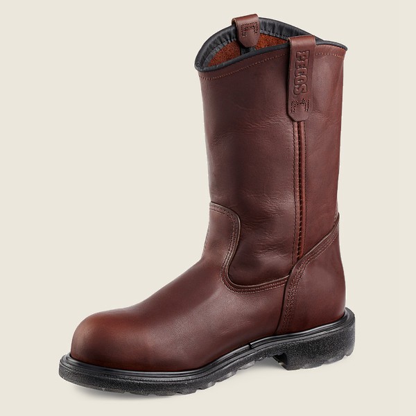 Red Wing Safety Bot Erkek - Supersole® 2.0 - 11-Inch Csa Toe Pull-On - Bordo - 15HOKJIFB